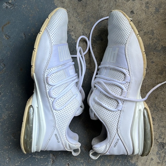 Puma Mens Cell Regulate SL 190596-08 White Silver Casual Shoes Sneakers Size 7.5 - Picture 4 of 11